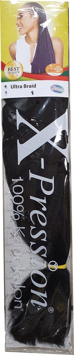 X-PRESSION - ULTRA BRAID VLECHTHAAR KLEUR NUMMER 1