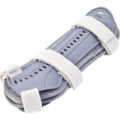 Verstelbare Polsbrace Voor Onderarmbreuk Universele Pasvorm Spalk Comfort Orthose Voor Volwassenen Kinderen Ademend Children - Right