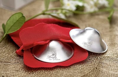 MOOGCO Silver guards - tepelkapjes - maat XL - de originele zilveren tepelbeschermer- 925 zilver