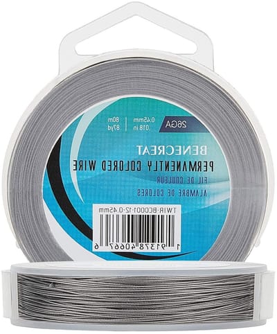 80m 0.45mm 7 Strengs Tiger Tail Bead Wire - Roestvrijstalen Nylon Coated Draad voor Sieraden en Creatieve Projecten