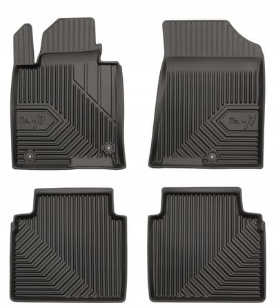 Frogum - No.77 - Automatten 3D - Geschikt voor HYUNDAI Sonata VII (2014-2019) - 4-delig - TPE Rubber - Zwart