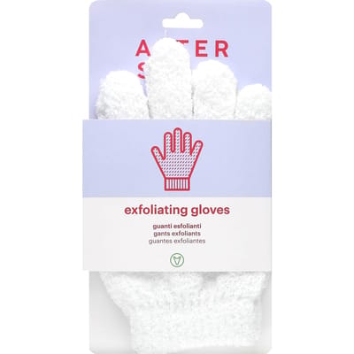 AfterSpa, Exfoliërende Handschoenen, 1 Paar white