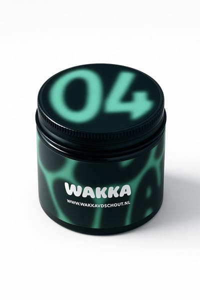 WAKKA 0.4 Strong Gel – Super Hold & Wetlook – 100 ml – Voor Strakke Styling – Geen Schilfers