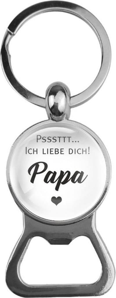 Bieropener Glas - Ich Liebe Dich Papa