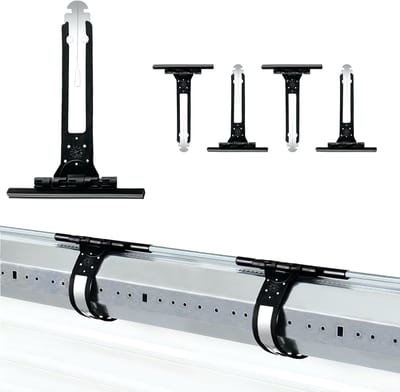 Rolluikriemen Set - Jaloezie Accessoires - Rolluik Onderhoud - Installatie zonder gereedschap - 15.5cm Lengte - Zwart