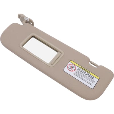 Auto Zonneklep 852103X000TX Beige Interieur Zonnescherm Zonnescherm Vervanging voor Hyundai Elantra 2011-2015 Links gray