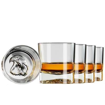 Verre à whisky Eagle Grain, plateau à glace, verre de hockey sur glace, verre à cocktail, verre à saké, verre à brandy, verre à boire white