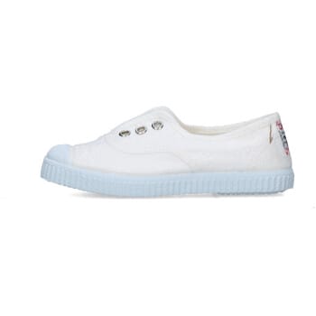 Cienta Meisjes Sneaker Gebloemd | Wit | Maat: 30