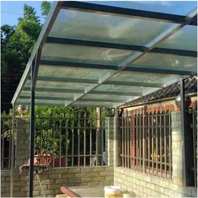 Acrylplaat Polycarbonaat - Dakfolie Glasvezel - Broeikas Bouwen - Gemakkelijk Buigbaar - 1 mm dik - Doorzichtig
