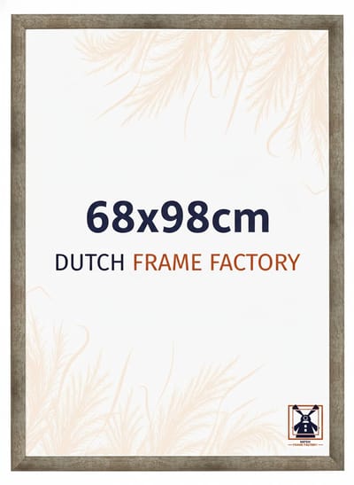 Fotolijst 68x98 cm - MDF - Metaal Vintage - Benno