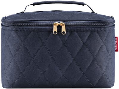 Reisenthel Cosmetic Case Toilettas - 4L - Rhombus Midnight Gold Blauw