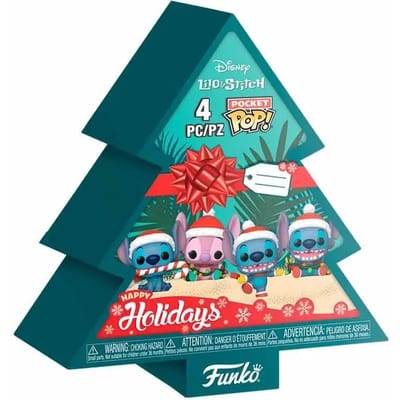 Lilo & Stitch Tree Box Pocket Pop! (Set van 4) Unisex Funko Pocket Pop! - Neutraal - Standard