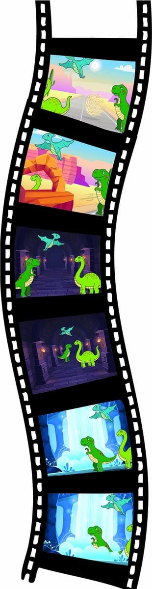 Projecteur à histoires et lampe torche dinosaure