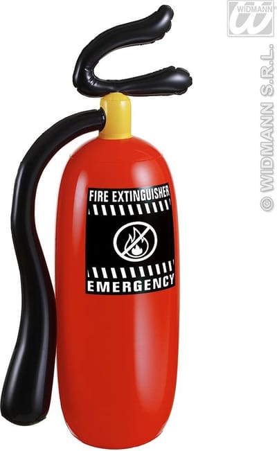 Opblaasbare brandblusser brandweer