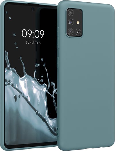 kwmobile telefoonhoesje geschikt voor Samsung Galaxy A51 - Hoesje voor smartphone - Back cover in antieksteen