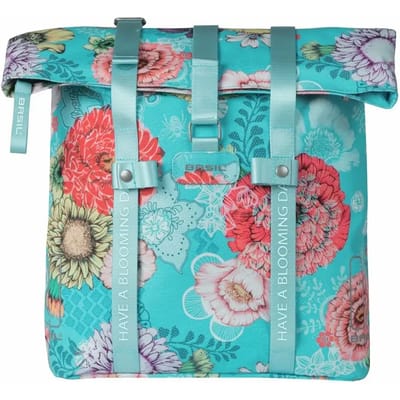 Basil Bloom Field Fietsshopper - 15-20 Liter - Blauw