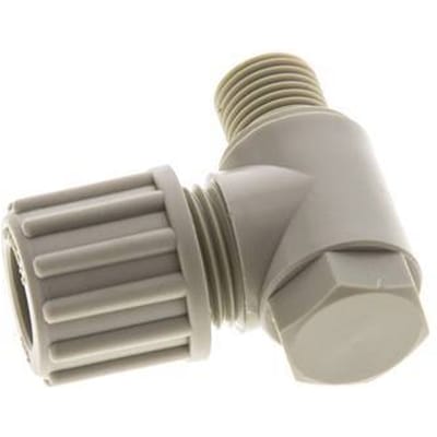 12x10mm & G1/4'' PP L-Vorm Knelfitting Buitendraad Banjo Bout 10bar