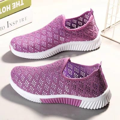 Nieuwe Oude Peking Stoffen Schoenen Platte Zool Holle Dames Tennisschoenen Sport- en Vrijetijdsschoenen Comfortabele Platte Schoenen 39 pink