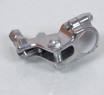 bihr linkerdeksel voor motor honda 125 cr 2004 t/m 2007 l18-100 / gepolijst aluminium nieuw