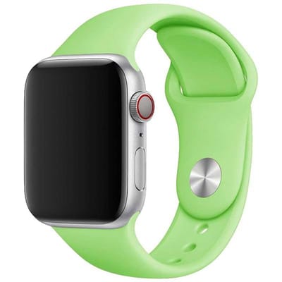 2+1 | Apple Watch Bandje - Siliconen - Groen