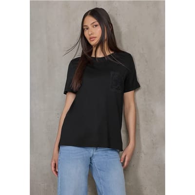 Shirt met borstzak