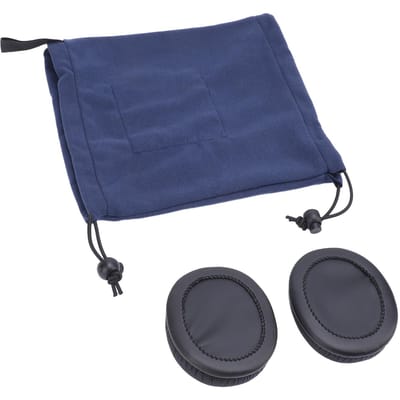 Cache-oreilles bleus pour chien Chauds Réduction du bruit Sweat à capuche apaisant pour chien Couvre-oreilles pour chien Enveloppes d'oreille pour chiens et S(for 2-4kg)
