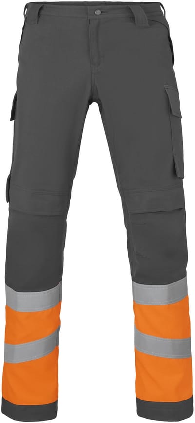 HAVEP Werkbroek Multiprotector 80569 - Charcoal/Fluo Oranje - 50