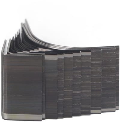 Dailygoods- Hoekschaar Compact - 10 Stuks - Hoekrandtrimmer - Hoogwaardige Materialen - Scherp Mes - Gemakkelijk in Gebruik - 23,8 mm Bladhoogte - Hoekpons