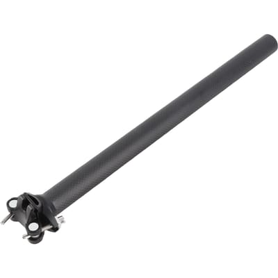 Fibre de Carbone VTT Route Vélo Antichoc Selle de Vélo Tige de Selle (27.2X350MM) 31.6X400MM