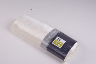 Decoratie stof velvet champagne 140 cm x ± 3 m