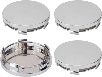 Auto Wielnaafdoppen - Set van 4 Stuks - 60mm - Universeel Geschikt - Stijlvol Design - Voertuig Accessoires - Gegalvaniseerde Kleuren