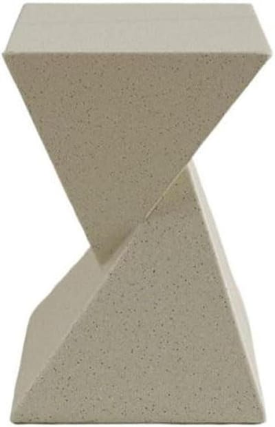 Salontafel bijzettafeltje - Kleine tafel - Binnen en buiten - Minimalistisch design - 10 x 10 x 10 mm - Geel