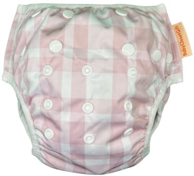 Zwemluier - Wasbaar - Baby Closet Gift - Verstelbaar - Pink - Meisje - Zwemmen - Vakantie