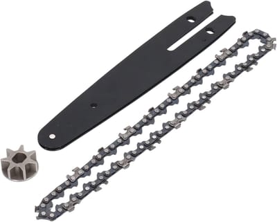 Elektrische Kettingzaag Kettingset Stalen Tandwiel - 6 Inch Zaagvervanging 186 mm - Buiten Kettingzaag Onderdelen Accessoires