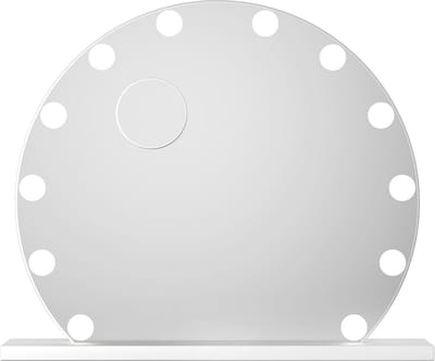 Solidchoice - Bayt Hollywood Spiegel met Verlichting - Dimbare Makeup Spiegel met 3 Lichtkleuren en 10x Vergroting