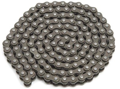 Dailygoods- Aandrijfketting 72/144 Link - 25H Mini Motorfiets Ketting - Vervanging voor 47cc/49cc Minimoto - Hoogwaardig Legeringsmateriaal - Eenvoudig te Installeren - Motorketting