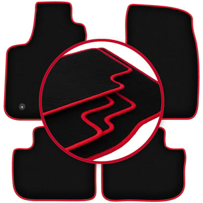 CARLUX-RED automatten voor: Dodge Charger coupé (2006-2010)