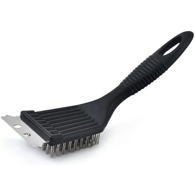 Brosse Métallique Multifonctionnelle pour Barbecue, Brosse de Nettoyage Spécialisée Pour Fours et Grills, Outil de Nettoyage de Barbecue Domestique et d'Extérieur