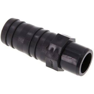 PVC Fitting Lijmmof 25mm Met Slangpilaar 25mm (1'') [5 Stuks].