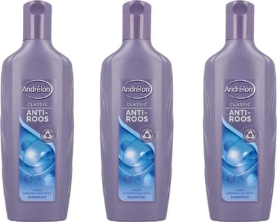 Andrelon Shampoo - Anti-Roos - Voordeelverpakking 3 x 300 ml