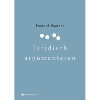 Juridisch Argumenteren - Frederik Peeraer