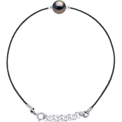 LINK armband LIEFDE Tahitian Pearl Ronde 8-9 925