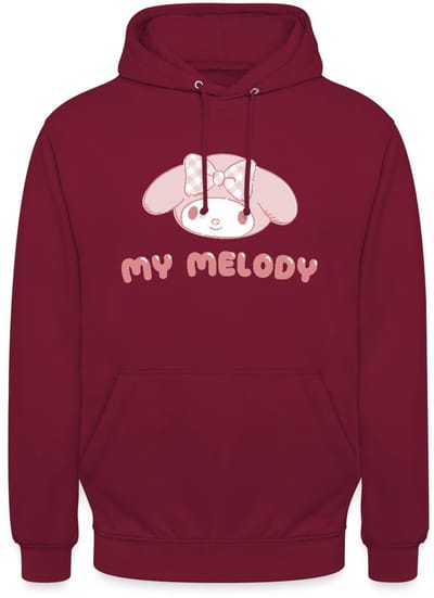My Melody Portret Hoodie Unisex