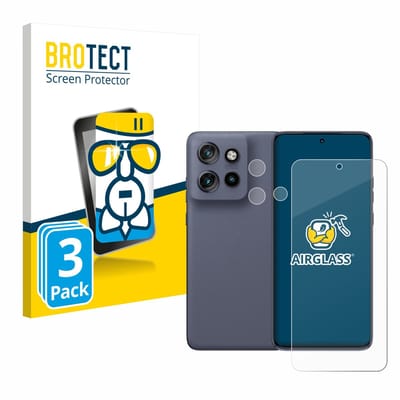 Screenprotector 3 Stuks voor Motorola Edge 60 Neo (Voor+Camera) Beschermglas transparant
