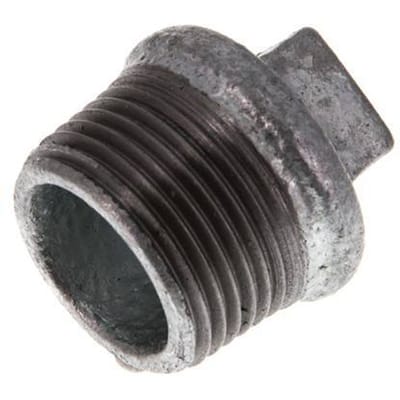 Plug R1'' Smeedbaar Gietijzer met Buitenvierkant 25bar [5 Stuks]