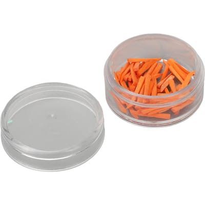 50 stuks Tanden Interproximale Wiggen Hout Professioneel Ergonomisch Interdentaal Wig voor Tandheelkundig oranje