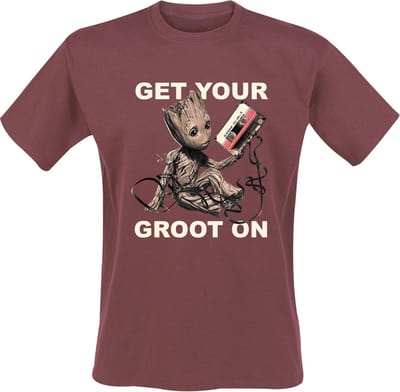 Guardians Of The Galaxy Vol. 2 - Get Your Groot On T-shirt rood M