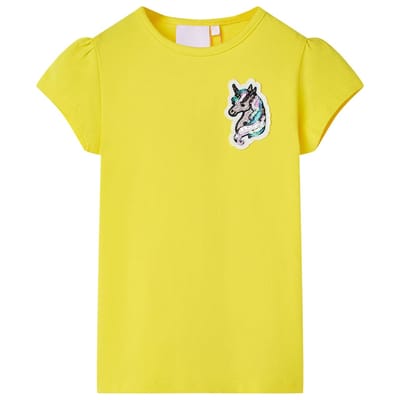 vidaXL Kindershirt 140 felgeel