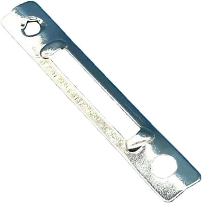 Veilige Deurslot voor Thuisgebruik, Mortise Lock Pickguard, Aluminium Deurslot Geschikt voor Meerdere Deurtypes (77x12.5mm)