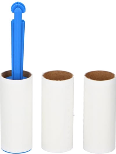 Kleefroller kledingborstel set - Pluizenroller - Stofroller voor uw kleding of bank - Huisdier haren verwijderen